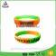 High quality professional BPA Free 100% food grade silicone wristband