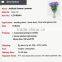 Romantic and cheap artificial flower fabric with lavender flower wedding table decoration