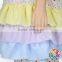 Cute 3 Layers Smocked Girls Colorful Ruffle Outfits Baby Clothes Clothing Wholesale Price Children Clothing Manufacturers China