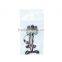 Hot design PVC material rubber souvenir Printing keychain keyring gift