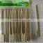 Top quality 15cm length flat bamboo skewers