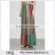 Wholesale Women Apparel Striped Mettallic Weave Fine-knit Multicolor Viscose Maxi Skirt(DQE0359SK)