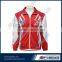 Custom 100 polyester sports jacket,polyester pullover jacket