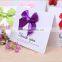 latest design heart shape handmade greeting card folded wedding invitation cards 2017
