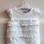 Latest Style Baby Girls Short Sleeve T-shirt 100% Cotton Summer White T-shirt BS15-083