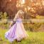 Rainbow Baby Girls Gown Multi-layer Maxi Mommy And Me Long Dress Chiffon New Style