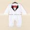 Newborn Baby Clothes Romper Baby Boy Clothes Tie Gentleman Toddler One-pieces Jumpsuit Baby Clothes 0-24 Month