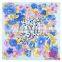 WJA012 Lovebaby Wholesale Square Pattern Square Floral Print Baby Kids Children baby silk scarf hair wristband