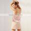 Loose fit soft silk cowl neck spaghetti straps open square back halter top cami