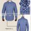 Classical checked 100% cotton flannel causal men shirts