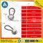 Quick fit type metal collar extenders with spring in different sizes and decorative diamond on surface