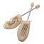 Wooden type shoe stretcher lotus wood shoe tree with strong spring