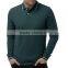 High Quality Men's Long Sleeve 100% Combed Cotton Polo T Shirt Men