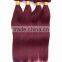 99j# Straight Wave Grade AAA Virgin Hair Brazilian Hair Sew in Weaves