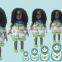 lovely african american girl doll with africa printed clothes