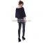  china best sell women plain t-shirt with hood