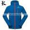 Men Water Resistant Hooded Softshell Jacket Print New Logo