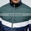 Clothing manufactuers OEM custom brand clothing men plain full zip polyester sports jacket