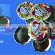 Free Shipping High Quality 2-1/4" 58mm Badge Button Maker Machine +Circle Cutter+200 Sets Metal Pinback Supplies