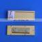 Die Cast Alloy Magnet Name Tag With Changeable Name Card
