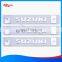 custom gold thin metal label and electroplated label
