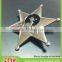 Low price customized star shape pin badge