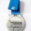 Antique silver zinc alloy casting medal polished medal challenge customized medal