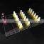 Tabletop Clear Acrylic Divided Display Trays for Nail Polish