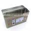 2015 new style rectangular biscuit tin containers with oem custom design