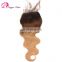 Hot selling top brazilian hair hair closure brazilian hair with closure