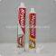 Aluminum & Plastic Toothpaste Packaging Tube