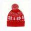 Joy Fashion Factory Acrylic Jacquard Hat Scarf Glove Knitted Knitting Set