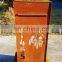 China convenience store curbside modern metal letter box for barton