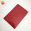 JYFI015 matte finished red brushed color stainless steel sheet and plates