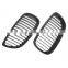 ABS matt black painted radiator mesh grill front bumper grills for BMW 3 series E90 LCI 2008-2011