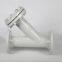 WCB Flange Ends Y Strainer for Water Oil