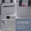 420D Nylon Outdoor Shoulder Portable Medium Size Dark Gray Thermal Reusable Cans Cooler Bag With Inside Liner