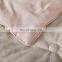 Pink polyester nylon jersey cooling microfiber quilt bedding comforter