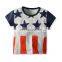 Toddler clothing July 4TH  outfit geometric boy blue shorts kids summer clothes boys outfits