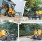 HY200 HYSOON CE approved mini backhoe wheel loader