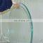 Safety corner table top round/rectangle tempered glass/Customized