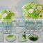glass mirror candle plate bathroom accessory design mirror decorative mirror made in china