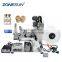ZONESUN TB-60D Semi Automatic Plane Labeling Machine For Plastic Square  Glass PET Metal Bottles