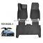 For Tesla Model S X Floor Mat Waterproof TPE Car Mats  6/7 Seats Floor Mat Fit All-Weather Floor Carpet Cover Waterproof Durable