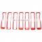 Auto Parts Accessories Red/Black Front Grill Bezel Decoration Ring Guards Covers For jeep JL 2018-2020