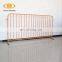 galvanized road portable barricades crowd control barrier