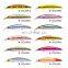 2021 New Design 110mm 19g Wholesale Artificial Bait Floating Jerkbait 12 Colors Fishing Lures Minnow