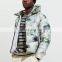 Factory Outlet 2021 Christmas Fashion Trend Customized Men's Winter Jacket Street Style Printed Warm Thick Bubble Down Jacket