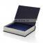 Custom Black Packaging Cajas Libros Magnetic Storage Luxury Fake Book Shaped Gift Box