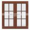 Aluminum frame casement glass windows and doors grill design